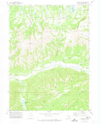 Download a high-resolution, GPS-compatible USGS topo map for Slader Basin, UT (1974 edition)