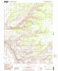 Download a high-resolution, GPS-compatible USGS topo map for Slickhorn Canyon East, UT (2002 edition)