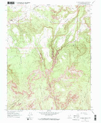 Download a high-resolution, GPS-compatible USGS topo map for Slickrock Bench, UT (1966 edition)