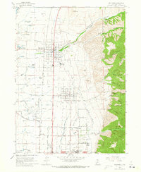 Download a high-resolution, GPS-compatible USGS topo map for Smithfield, UT (1973 edition)