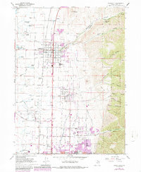 Download a high-resolution, GPS-compatible USGS topo map for Smithfield, UT (1986 edition)