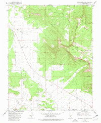 Download a high-resolution, GPS-compatible USGS topo map for Smithsonian Butte, UT (1981 edition)