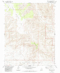 Download a high-resolution, GPS-compatible USGS topo map for Smoky Hollow, UT (1985 edition)