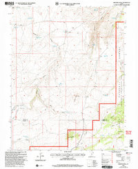 Download a high-resolution, GPS-compatible USGS topo map for Smooth Knoll, UT (2005 edition)