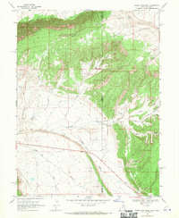 Download a high-resolution, GPS-compatible USGS topo map for Snake John Reef, UT (1970 edition)