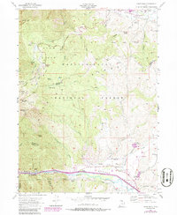 Download a high-resolution, GPS-compatible USGS topo map for Snow Basin, UT (1986 edition)