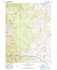 Download a high-resolution, GPS-compatible USGS topo map for Snow Basin, UT (1992 edition)
