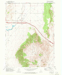 Download a high-resolution, GPS-compatible USGS topo map for Snowville, UT (1972 edition)