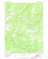Download a high-resolution, GPS-compatible USGS topo map for Soapstone Basin, UT (1974 edition)