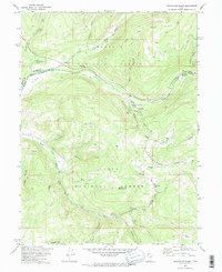Download a high-resolution, GPS-compatible USGS topo map for Soapstone Basin, UT (1974 edition)