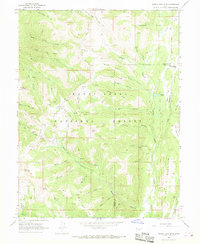 Download a high-resolution, GPS-compatible USGS topo map for South Tent Mtn, UT (1968 edition)
