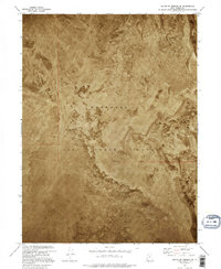 Download a high-resolution, GPS-compatible USGS topo map for South of Arinosa SE, UT (1995 edition)