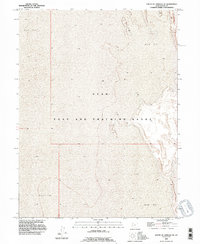 preview thumbnail of historical topo map of Tooele County, UT in 1993