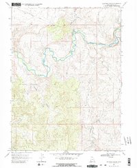 Download a high-resolution, GPS-compatible USGS topo map for Southam Canyon, UT (1980 edition)