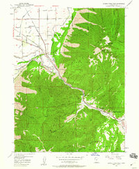 preview thumbnail of historical topo map of Utah County, UT in 1949
