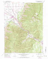 Download a high-resolution, GPS-compatible USGS topo map for Spanish Fork Peak, UT (1984 edition)