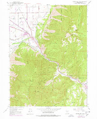Download a high-resolution, GPS-compatible USGS topo map for Spanish Fork Peak, UT (1978 edition)