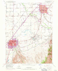 Download a high-resolution, GPS-compatible USGS topo map for Spanish Fork, UT (1971 edition)