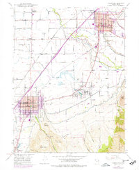 Download a high-resolution, GPS-compatible USGS topo map for Spanish Fork, UT (1978 edition)