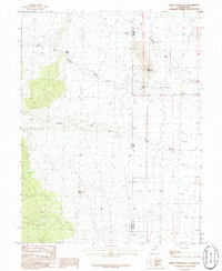 Download a high-resolution, GPS-compatible USGS topo map for Spring Mountain, UT (1986 edition)