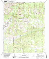 Download a high-resolution, GPS-compatible USGS topo map for Springdale East, UT (1980 edition)