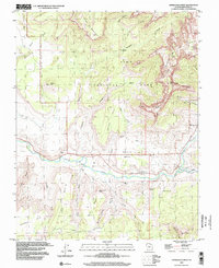 Download a high-resolution, GPS-compatible USGS topo map for Springdale West, UT (2002 edition)