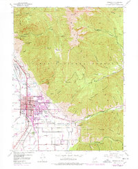 Download a high-resolution, GPS-compatible USGS topo map for Springville, UT (1978 edition)