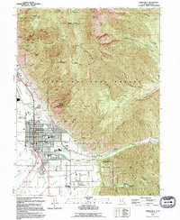 Download a high-resolution, GPS-compatible USGS topo map for Springville, UT (1994 edition)