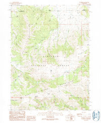 Download a high-resolution, GPS-compatible USGS topo map for Standrod, UT (1990 edition)