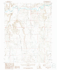 Download a high-resolution, GPS-compatible USGS topo map for Steamboat Point, UT (1987 edition)