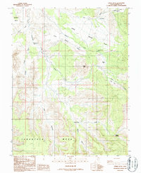 Download a high-resolution, GPS-compatible USGS topo map for Steele Butte, UT (1987 edition)