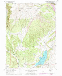 Download a high-resolution, GPS-compatible USGS topo map for Steinaker Reservoir, UT (1985 edition)