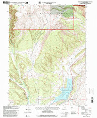 Download a high-resolution, GPS-compatible USGS topo map for Steinaker Reservoir, UT (1999 edition)
