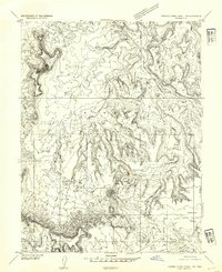 Download a high-resolution, GPS-compatible USGS topo map for Stinking Spring Creek 1 NW, UT (1954 edition)
