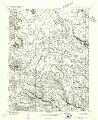 Download a high-resolution, GPS-compatible USGS topo map for Stinking Spring Creek 1 SW, UT (1954 edition)