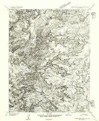 Download a high-resolution, GPS-compatible USGS topo map for Stinking Spring Creek 3 NW, UT (1954 edition)