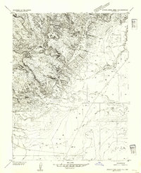 Download a high-resolution, GPS-compatible USGS topo map for Stinking Spring Creek 4 NE, UT (1954 edition)