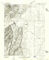 Download a high-resolution, GPS-compatible USGS topo map for Stinking Springs Creek 4 SW, UT (1954 edition)