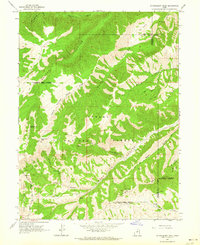 Download a high-resolution, GPS-compatible USGS topo map for Strawberry Peak, UT (1964 edition)
