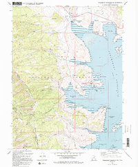 Download a high-resolution, GPS-compatible USGS topo map for Strawberry Reservoir NW, UT (1994 edition)