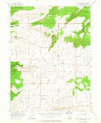 Download a high-resolution, GPS-compatible USGS topo map for Stuntz Reservoir, UT (1964 edition)