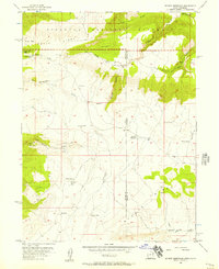 Download a high-resolution, GPS-compatible USGS topo map for Stuntz Reservoir, UT (1957 edition)