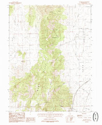 Download a high-resolution, GPS-compatible USGS topo map for Sugarloaf, UT (1985 edition)
