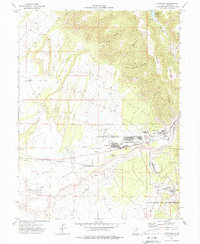 Download a high-resolution, GPS-compatible USGS topo map for Sunnyside, UT (1988 edition)
