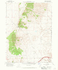 Download a high-resolution, GPS-compatible USGS topo map for Sunset Pass, UT (1969 edition)
