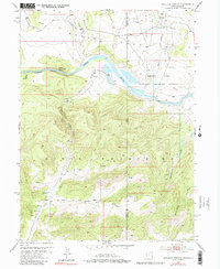 Download a high-resolution, GPS-compatible USGS topo map for Swallow Canyon, UT (1980 edition)