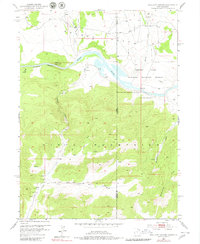 Download a high-resolution, GPS-compatible USGS topo map for Swallow Canyon, UT (1980 edition)