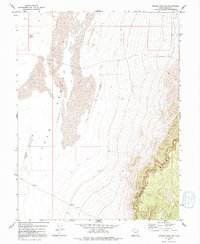 Download a high-resolution, GPS-compatible USGS topo map for Swasey Peak SW, UT (1991 edition)