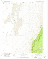 Download a high-resolution, GPS-compatible USGS topo map for Swasey Peak SW, UT (1974 edition)