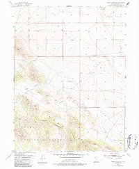 Download a high-resolution, GPS-compatible USGS topo map for Tabbys Peak SE, UT (1987 edition)